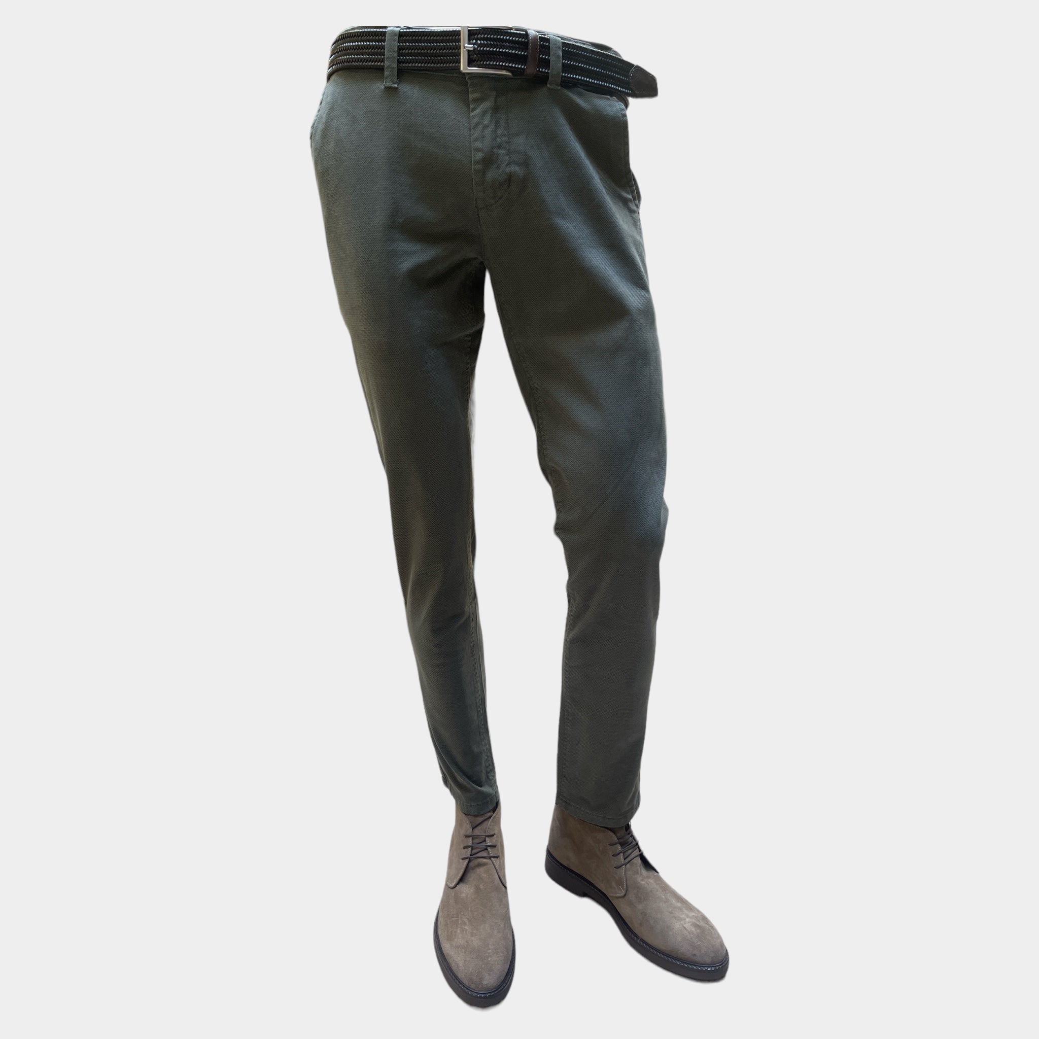 Pantalone Uomo Chinos Twill Stampato